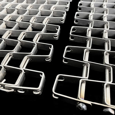 Durable stainless steel honeycomb conveyor belt, industrial flat wire belt, Great Wall mesh conveyor belt