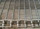 Pan Cake Baking Woven Eye Link Mesh Conveyor Belt With 316 Stainless Steel