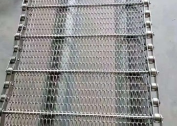 Ss316 Zincirli Hasır Konveyör Bant 2mm Tel Çapı Güçlü