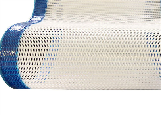 Beyaz Renkli 600 Cfm Polyester Hasır Kemer / Kağıt Makinesi Kumaşı