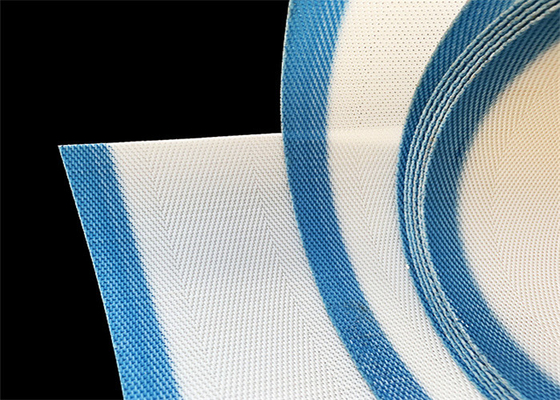 Mavi Polyester Çamur Susuzlaştırma Bandı Şehirler İçin İyi Su Geçirgenliği