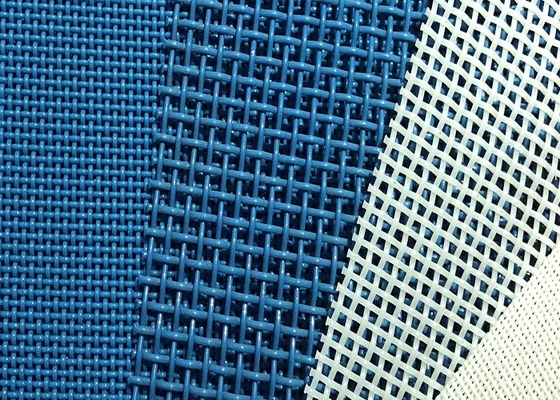 Kağıt Yapımı Endüstrisi için Kare Delik Filtre Polyester Hasır Kemer