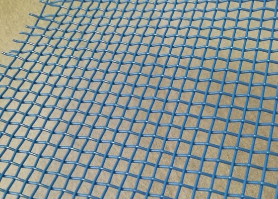 Meyve ve Sebzeler İçin Mavi Renkli Polyester 0.5mm Delik Kurutucu Örgü Kemer