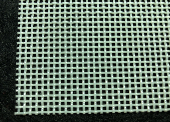 2x2 mm poliester kare delikli örgü kemeri, gıda kurutma için özel
