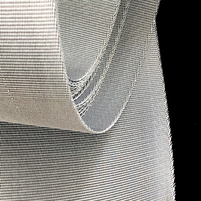 HDPE Boru Yapmak İçin 18 * 160Mesh Paslanmaz Çelik Dokuma Hasır Aside Dayanıklı