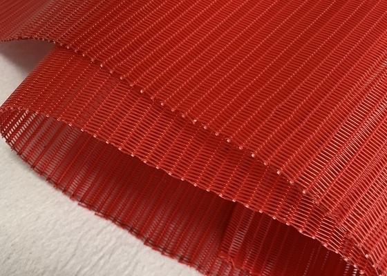 Kağıt Makinesi Kurutucu Silindir Parçası için 0.7mm 0.9mm Polyester Hasır Kemer kolay temizlenebilir
