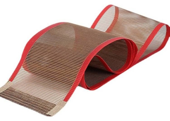 Gıda Sınıfı Sanayi Yağa Dayanıklı Ptfe Fiberglas Konveyör Bandı