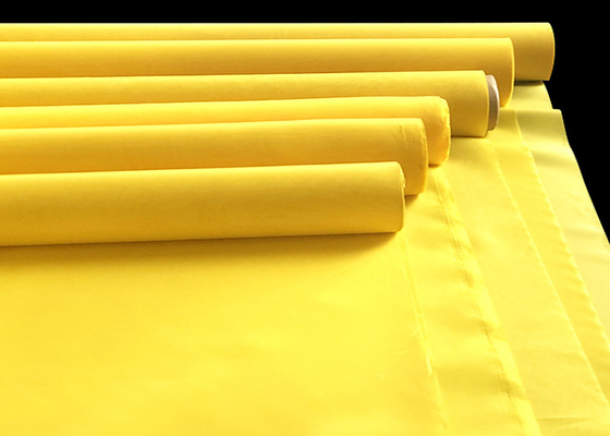 43 T Düz Dokuma Serigrafi Baskı Hasır Rulo% 100 Naylon Monofilament 50 metre