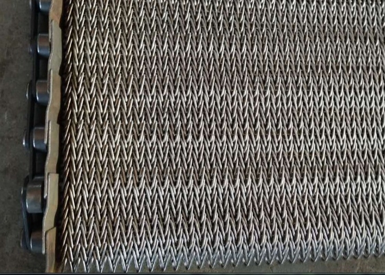 Metal Isıl İşlem İçin SUS310 Balıksırtı Konveyör Bandı Deformasyon Yok