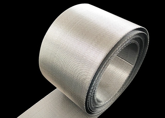 Yüksek Gerilim Paslanmaz Çelik Hasır 200 Mesh 0.1mm Çap 0.1 - 2kg / Metre