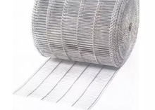 1-3mm çaplı düz esnek taşıyıcı kemeri Sus304 Tel örgü