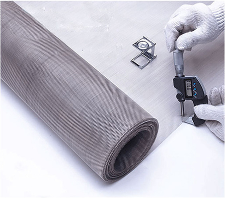 200 Mesh 0.05mm Ss Dokumalı Tel Ağı Kimyasal Direnci