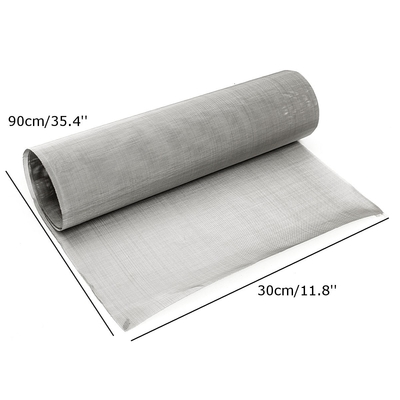 0.05mm 200 Mesh Paslanmaz Çelik Dikiş Tel Ağı Yüksek Sıcaklığa Direnci