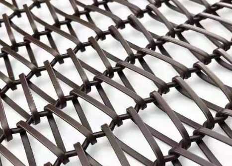Yüksek Yoğunluklu Metal Elektronik Sanayi Dengeli Örgü Konveyör Bantları