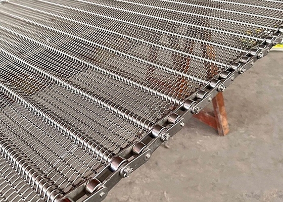 Kalıcı Yüksek Sıcaklığa Dayanıklı 304 Paslanmaz Çelik Taşıyıcı Kemeri 2-3mm Kalınlığında
