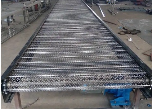 10 20 30 40 50 Mesh SUS304 Paslanmaz Çelik Zincir Ağı Taşıyıcı Kemeri