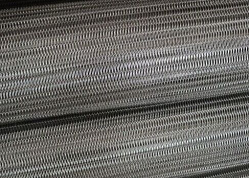 Kurutma için SUS304 Zincirli Hasır Konveyör Bant