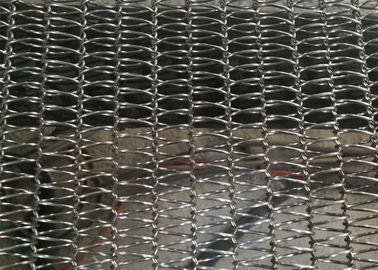 Dondurulmuş Ürünler ve Kurutulmuş Gıdalara En Hafif Elmas Spiral Konveyör Hasır Kemeri