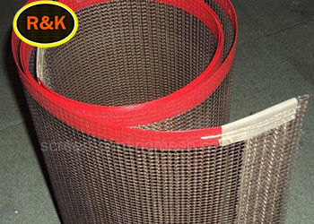 Kaplı 4 * 4mm Kuru Gıda Ptfe Hasır Kemer
