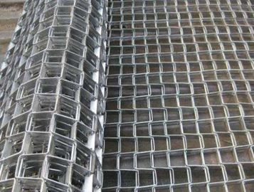 316L SS Düz Tel Örgü Kemer Ekmek Pişirme İçin Yüksek Sıcaklık Dayanımı