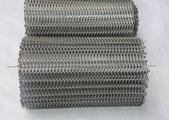 Metal Denge Dokuma Konveyör Bantları, Otel Dekorasyonu İçin Spiral Hasır Kemer