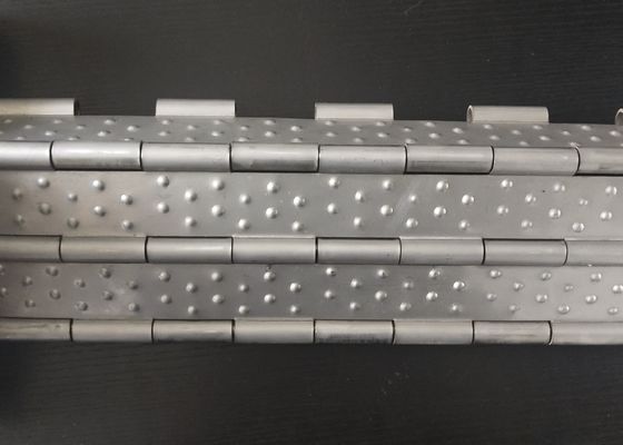 Ss304 Düz Plaka Bağlantı Konveyör Bandı