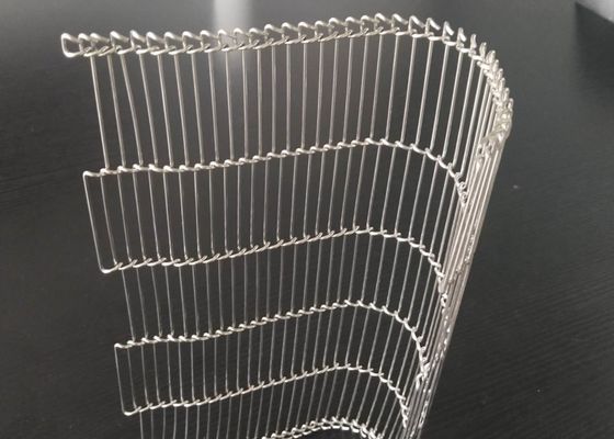 Gıda Endüstrisi Ss304 3mm Flat Flex Konveyör Bant