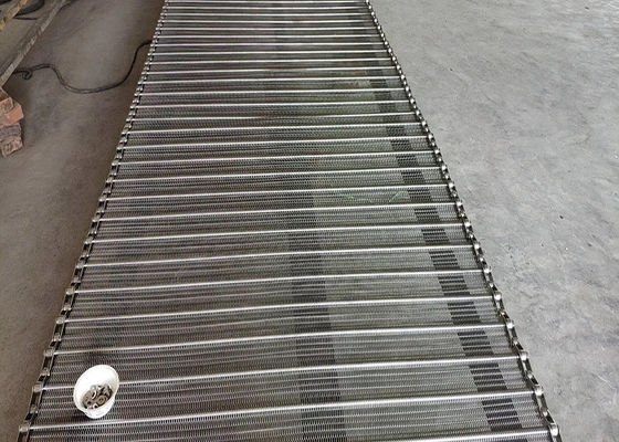 Briket Kurutma Karbon Çelik 2.5mm Zincirli Konveyör Bandı