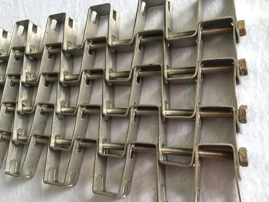 Ss201 Paketleme Makinesi 1m Genişlik Düz Tel Konveyör Bant