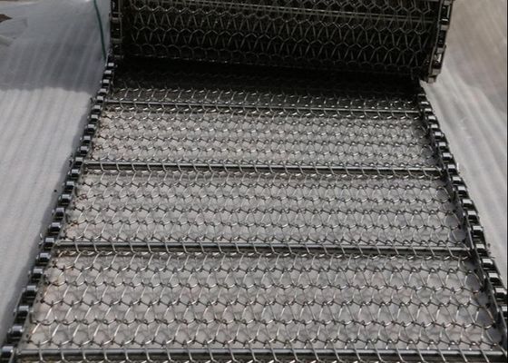 800mm Zincir Uzunluğu Paslanmaz 201 Spiral Hasır Kemer