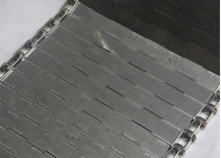 Gıda Sterilizasyonu ve Dolum İçin Paslanmaz Çelik Ağır Hizmet Tipi Plaka Konveyör Bandı