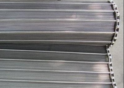 Yüksek Sıcaklık Gıda Sanayi Zincir Bağlantılı Konveyör Bant Ss321