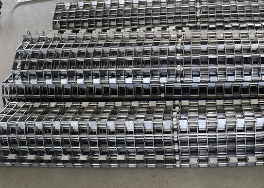 Ekmek Üretim Sistemleri İçin 304 Paslanmaz Çelik Metal Petek Konveyör Bant