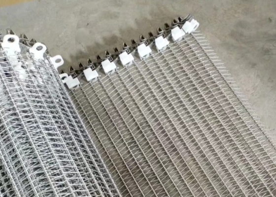 30cm Genişlik Sus316 Ss Hasır Bant Pasta Dondurma