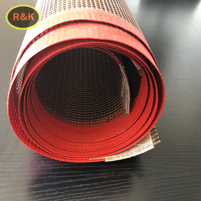 Sıcaklığa dayanıklı UV kurutucu Ptfe PTFE örgülü halı paspası için taşıyıcı kemer