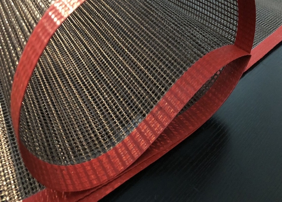 Isı Direnci Ptfe Konveyör Bant Gıda Sınıfı 4 * 4mm Pişirme