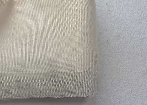 Düz Dokuma 12 Mesh Naylon Filtre Bezi Mesh %100 Beyaz Sarı Renk