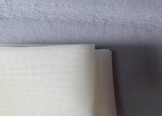 Beyaz Renk Naylon Filtre Örgü Bezi 105cm Genişlik Alga 305 Mesh Sayısı