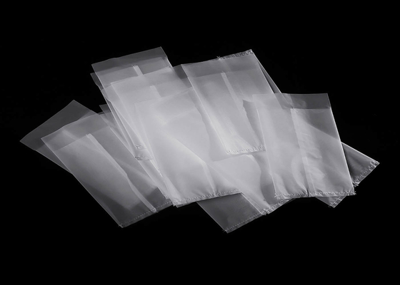 Plain Weave 100% Nylon Mesh Çay Torbaları 25 Mikron Ultrasonik kaynak