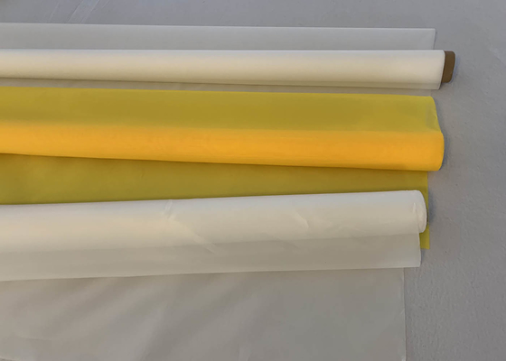 Düz Dokuma 55t Serigrafi Mesh Rulo Polyester Monofilament