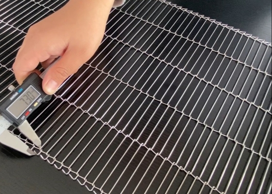 10m Uzunluk Düz Hasır Kemer 304 Paslanmaz Çelik Flex Şeker Yapımı